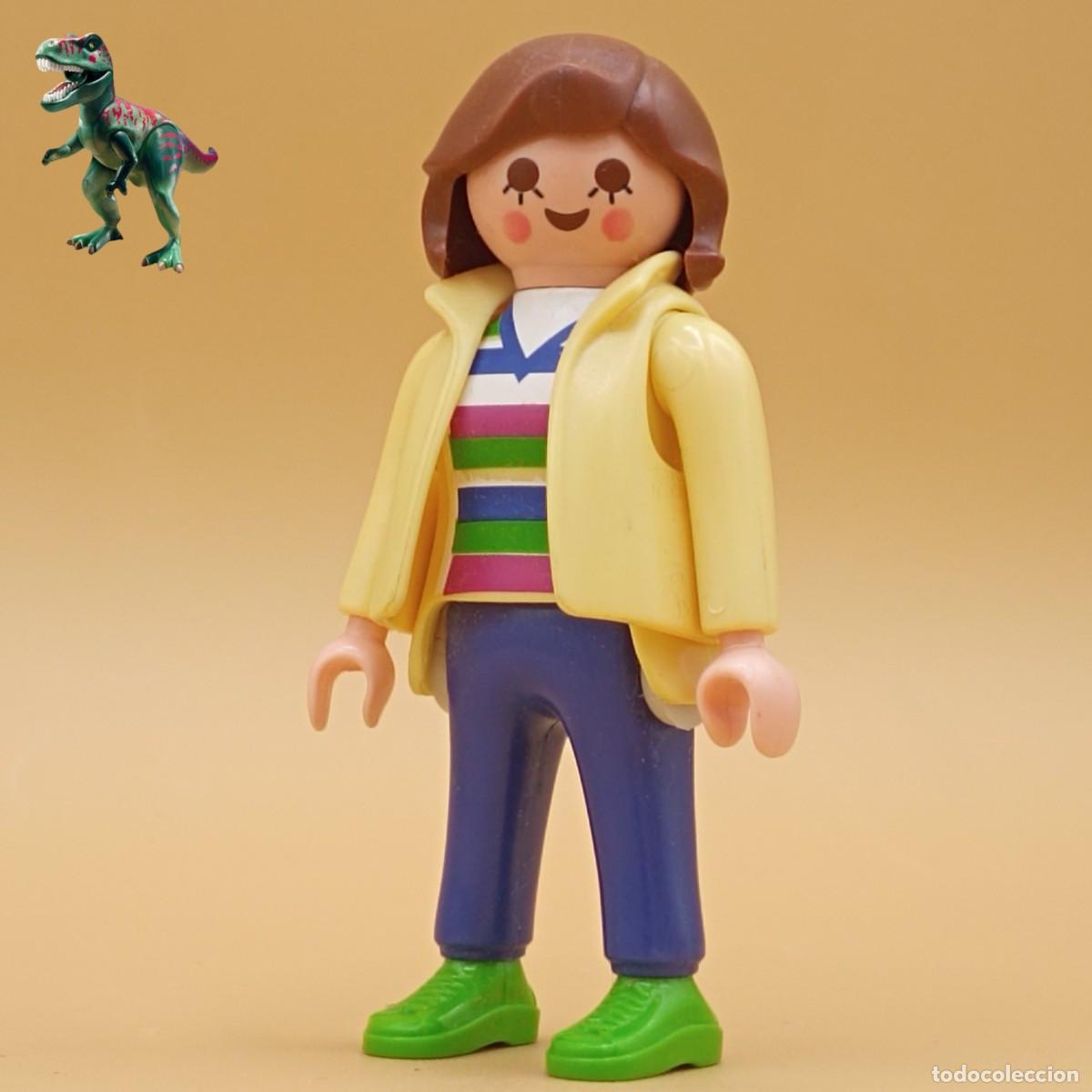 Playmobil: Playmobil figura mujer medieval victoriano western granja city life circo construccion vintage J7