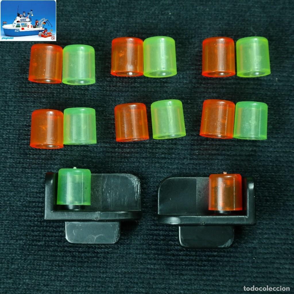 Playmobil: Playmobil luces se&ntilde;alizaci&oacute;n con soportes barco patrullero 3539 ☼ domingo
