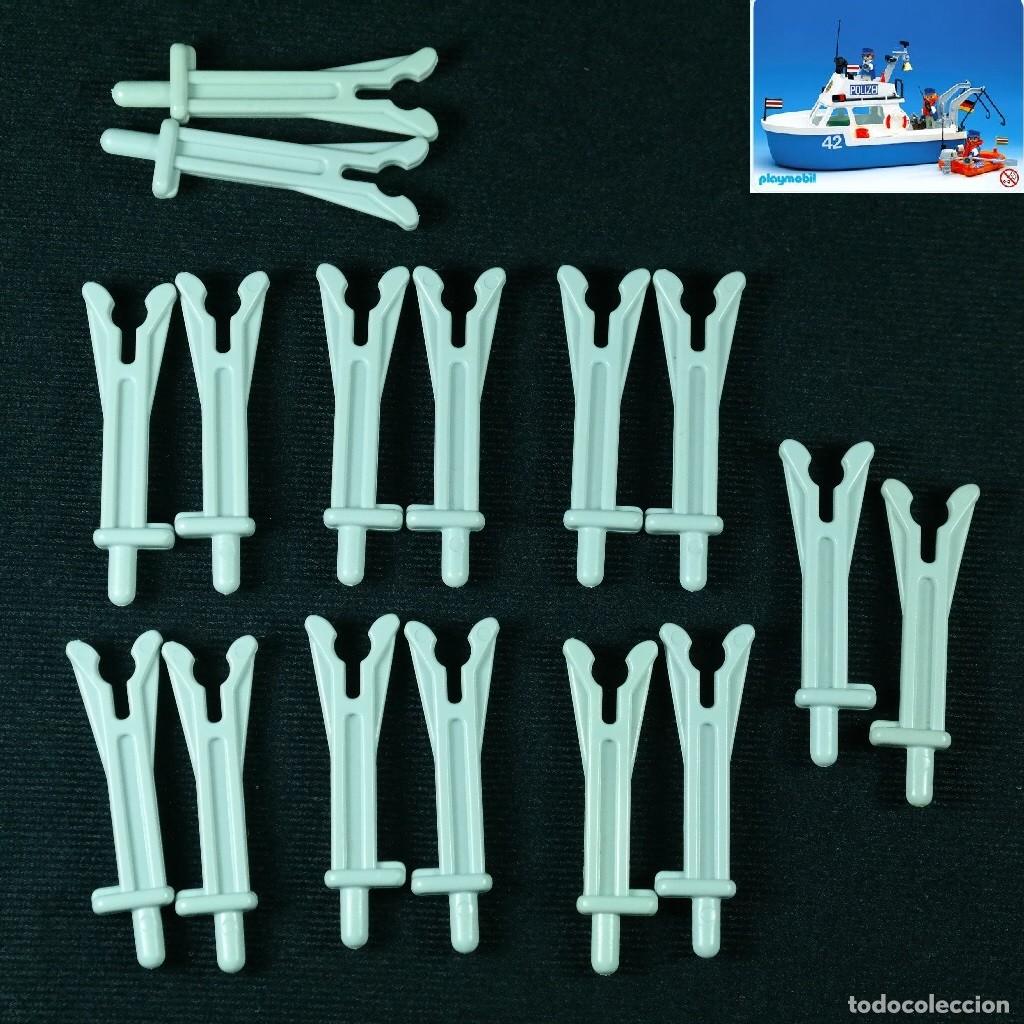 Playmobil: Playmobil trabas de grua barco patrullero 3539 ☼ domingo