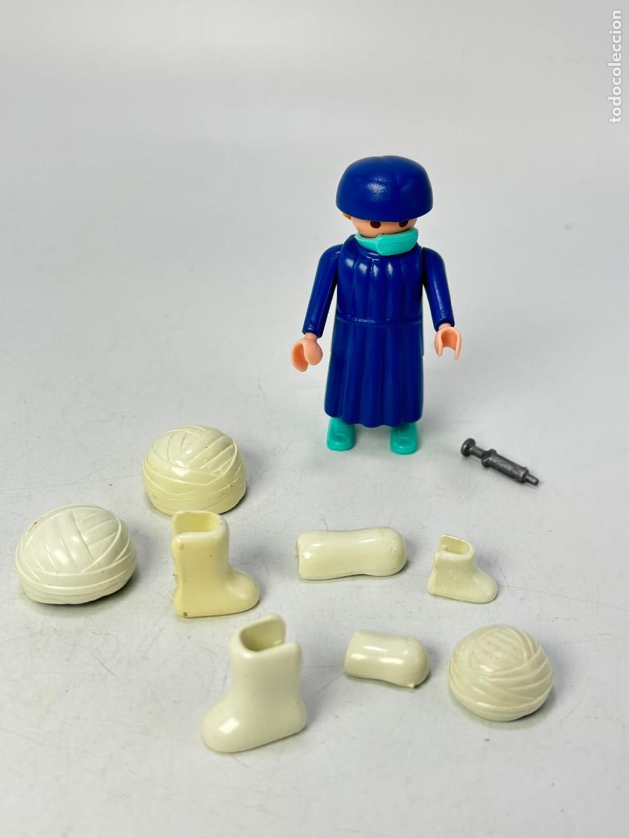 Playmobil: Playmobil 3981 figura cirujano con accesorios