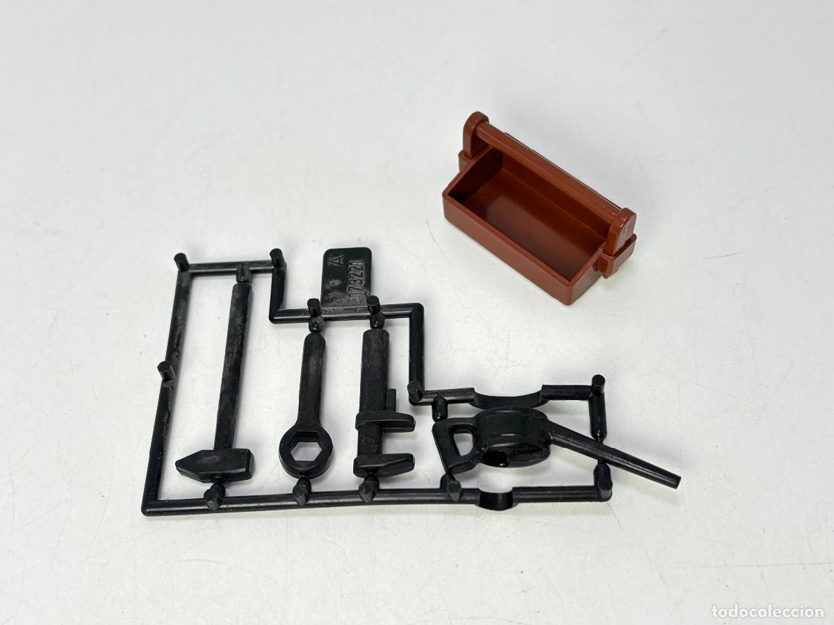 Playmobil: Playmobil 3766 4005 4024 4034 lote herramientas nuevas tren oeste