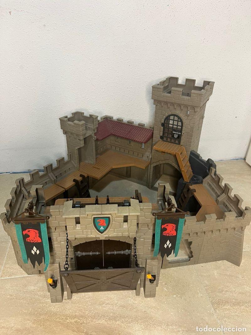 Playmobil: Playmobil castillo medieval con torres, murallas y puerta con cadenas