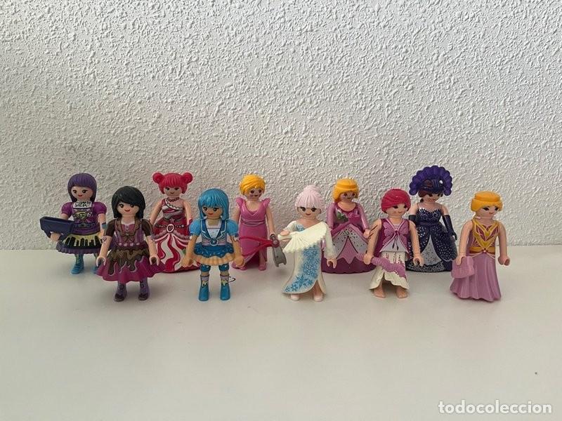 Playmobil: Playmobil 10 figuras femeninas: princesas, vestidos de gala y hada