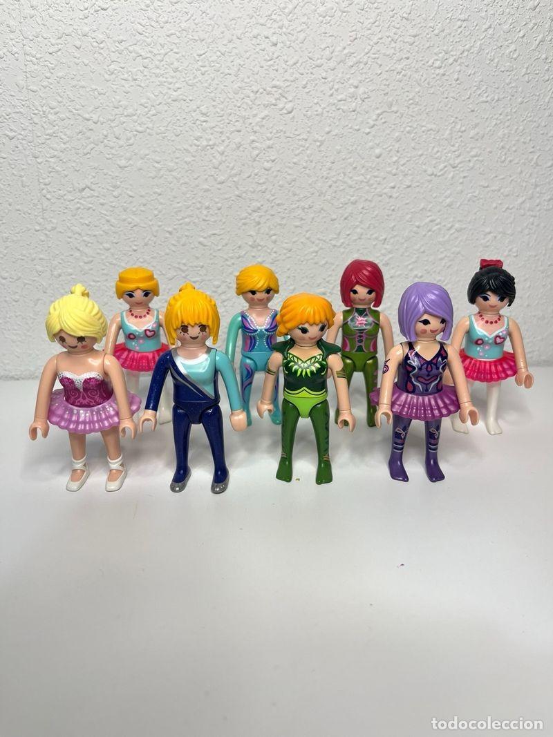 Playmobil: Playmobil 8 figuras de bailarinas y gimnastas