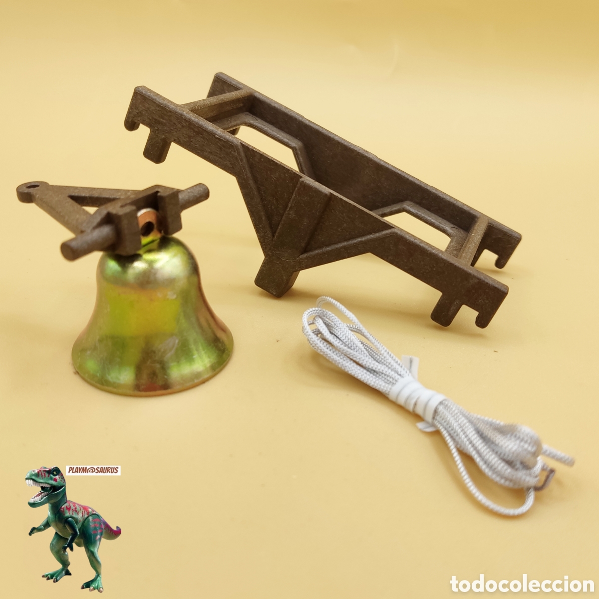Playmobil: Playmobil ORIGINAL campanario soportes campana NO ORIGINAL torre castillo carcel 3445 3450 3446