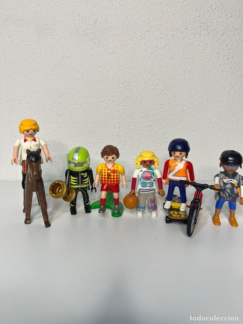 Playmobil: Playmobil deportistas: jinete con caballo, corredor, futbolista y m&aacute;s