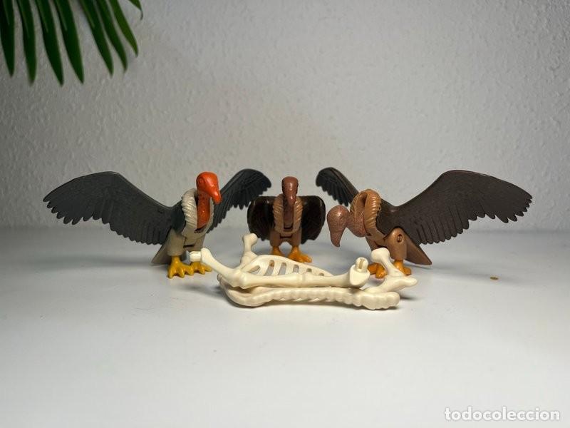 Playmobil: Playmobil buitres con alas articuladas y esqueleto