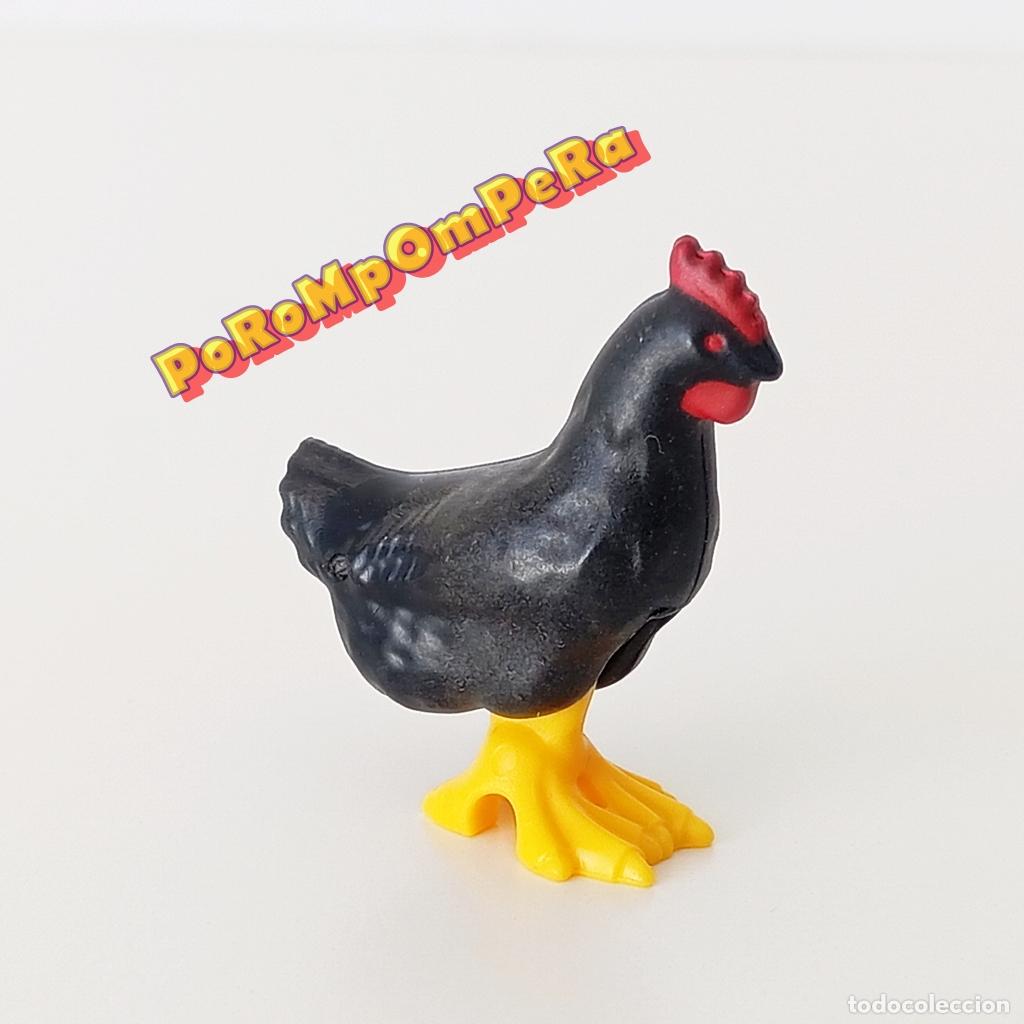 Playmobil: PLAYMOBIL gallina negra 3076 3286 3940 4066 4151 4490 4492 5005 5120 + ave corral gallinero granj T3