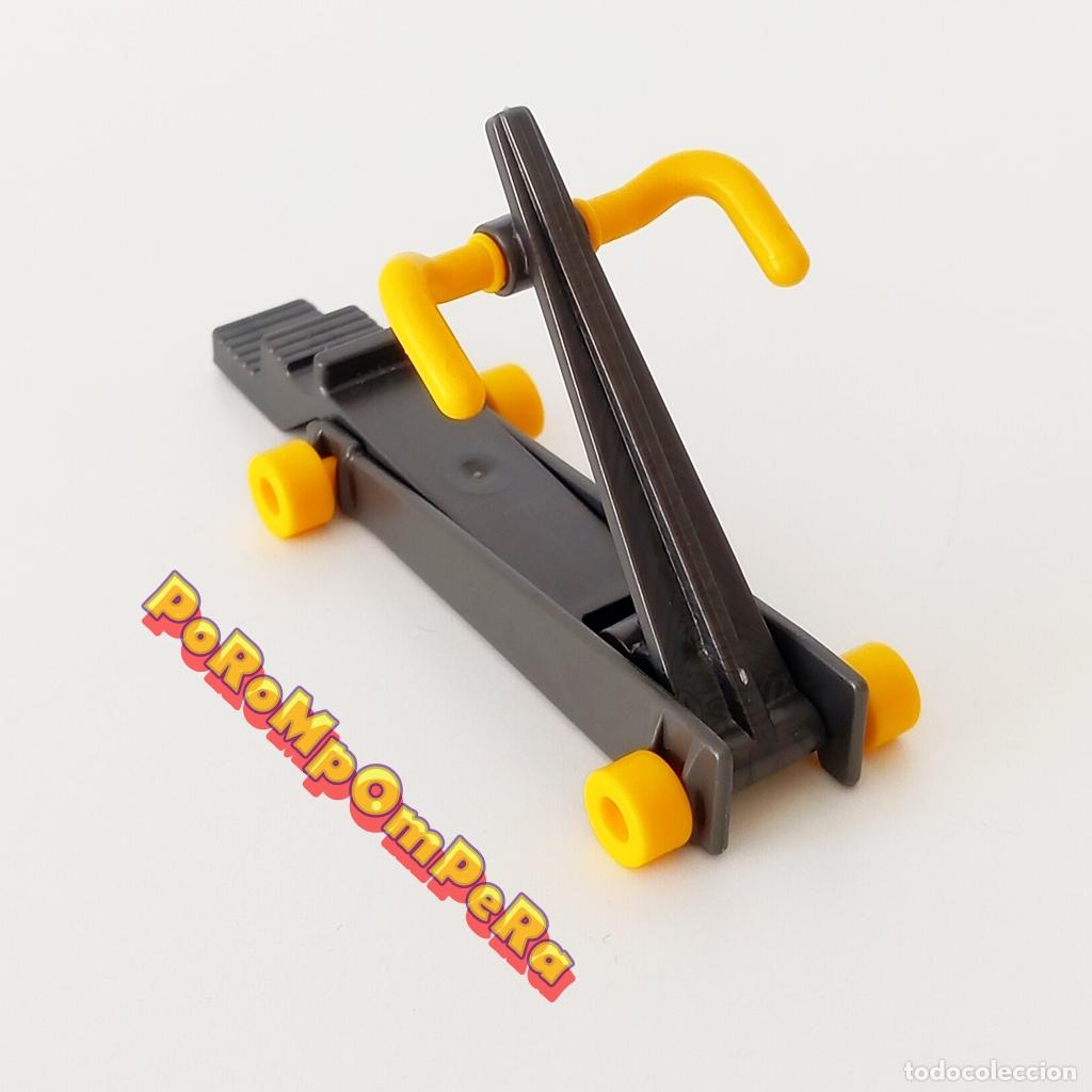Playmobil: PLAYMOBIL gato hidr&aacute;ulico oscuro tienda tuning 4321 carretilla elevadora coche taller mec&aacute;nico T3