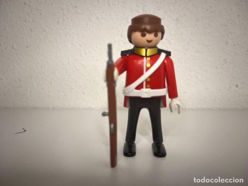 Playmobil: Playmobil soldado de la guardia real inglesa con rifle