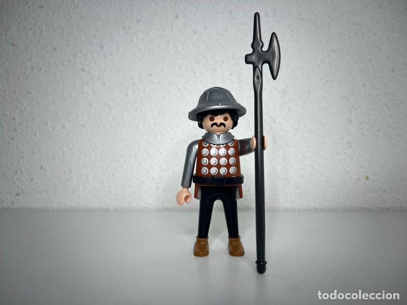 Playmobil: Playmobil soldado medieval con hacha grande