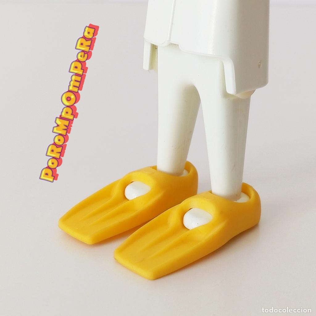 Playmobil: PLAYMOBIL pareja aleta amarillo buzo submarinista buceador buceo snorkel submarinismo par T3