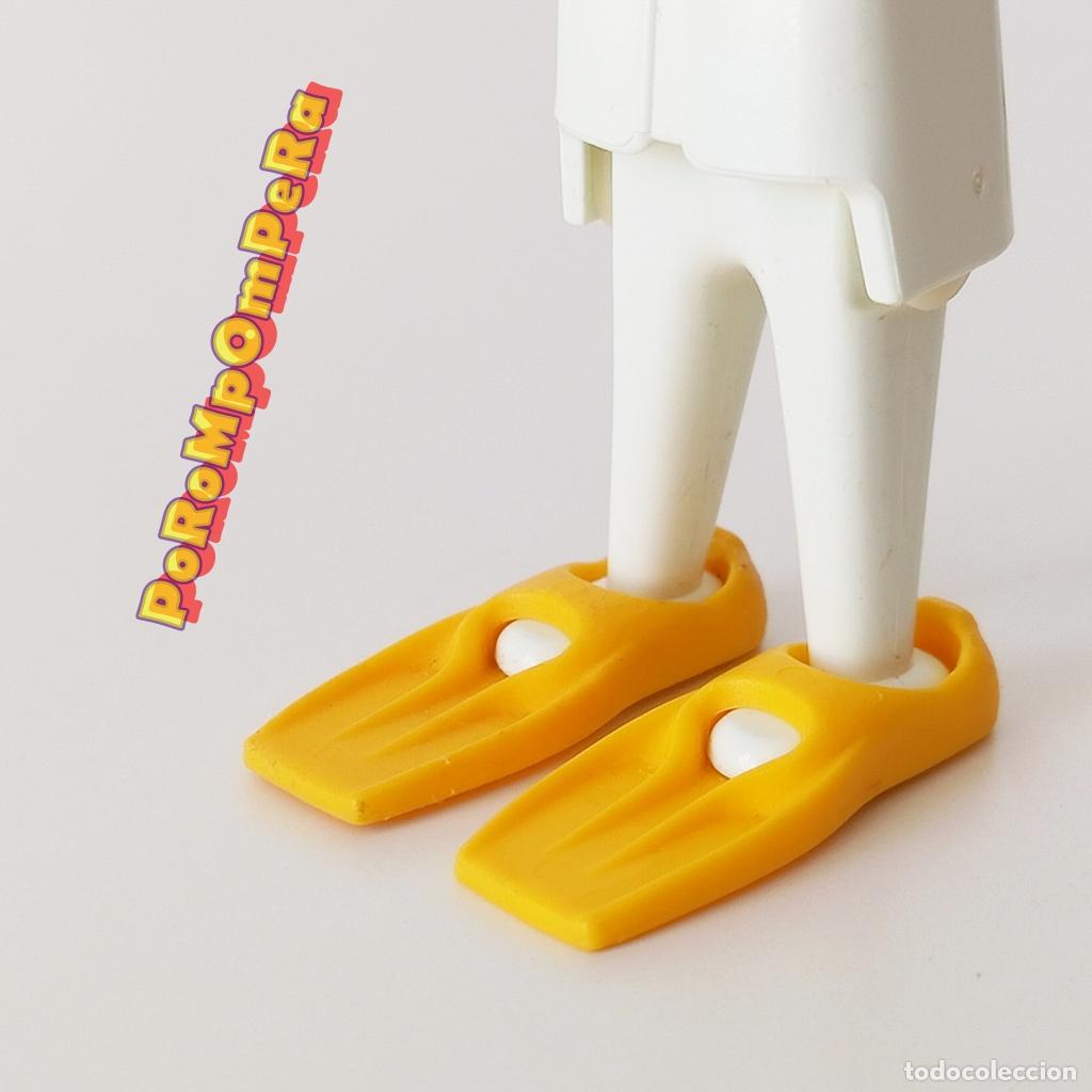 Playmobil: PLAYMOBIL pareja aleta amarilla buzo submarinista buceador buceo snorkel submarinismo par T3