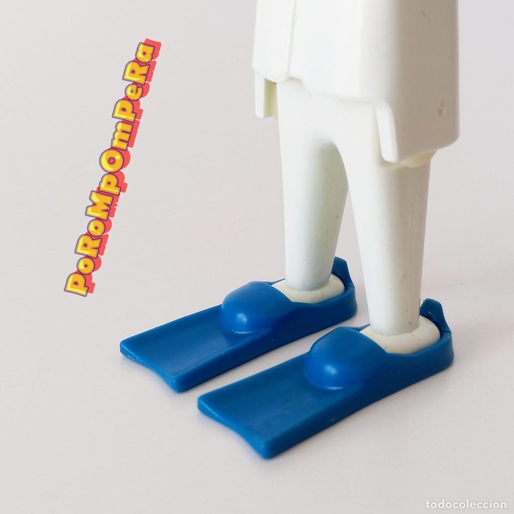 Playmobil: PLAYMOBIL pareja aleta azul buzo 3479 3498 3772 submarinista buceador snorkel submarinismo par T3