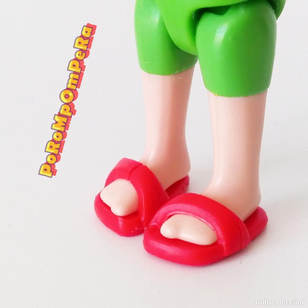 Playmobil: PLAYMOBIL pareja sandalia r&iacute;gida ni&ntilde;o roja chancla playa piscina par infantil T3