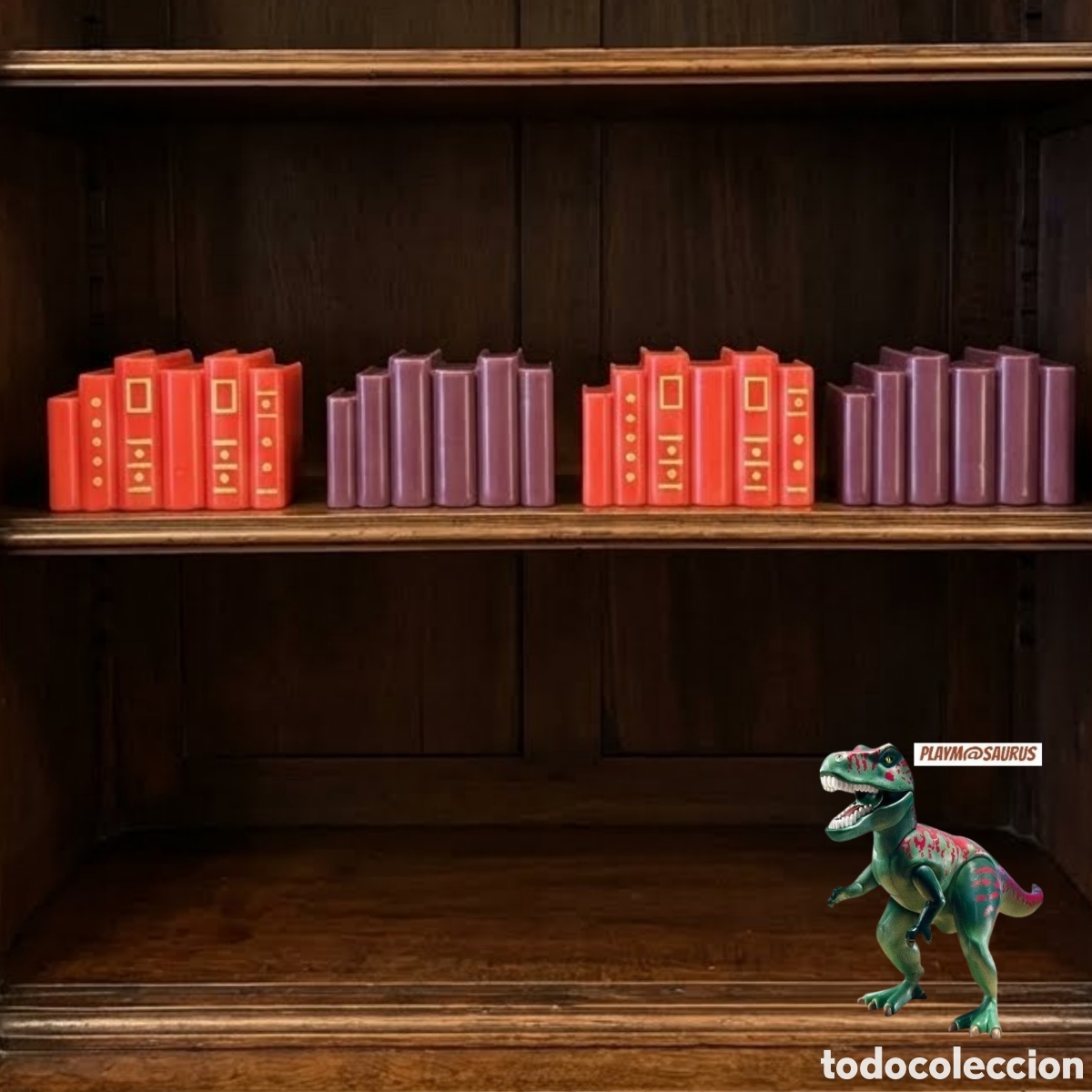 Playmobil: Playmobil libros estante estanteria biblioteca salon de lectura estudio mansion victoriana 5316 5320