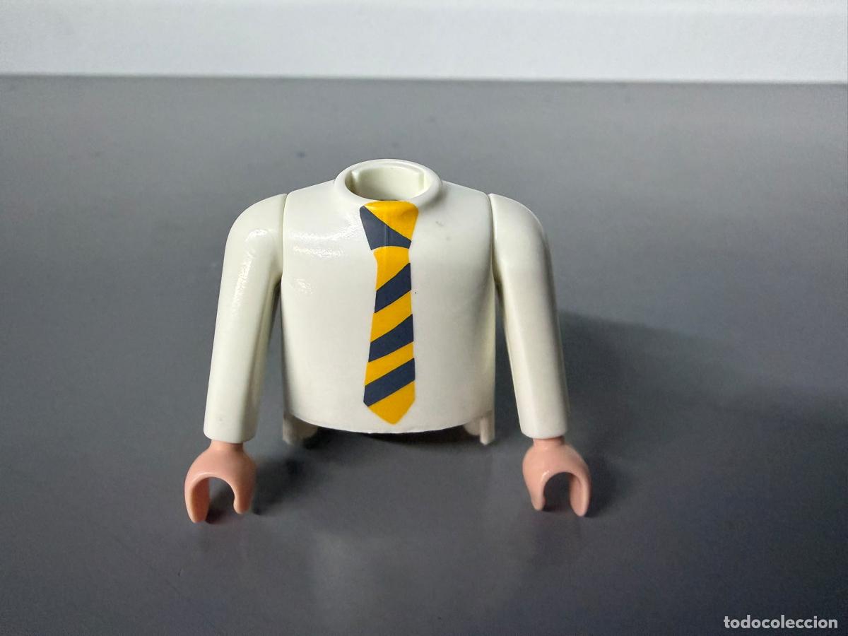Playmobil: PLAYMOBIL cuerpo recambio hombre con corbata + 2 brazos, - pinza no incluida