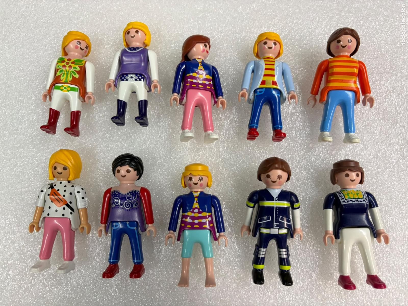 Playmobil: PLAYMOBIL lote 10 figuras mujer ciudad- mg