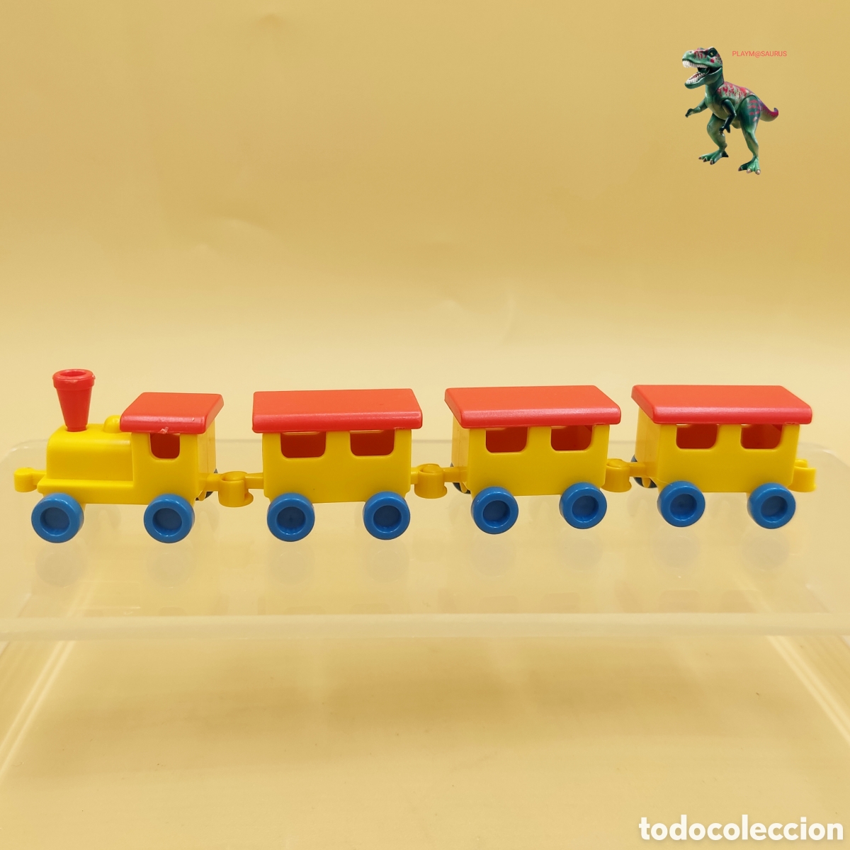 Playmobil: PLAYMOBIL tren trenecito juguete habitacion de ni&ntilde;os locomotora infantil maquina 3290 3417 famobil