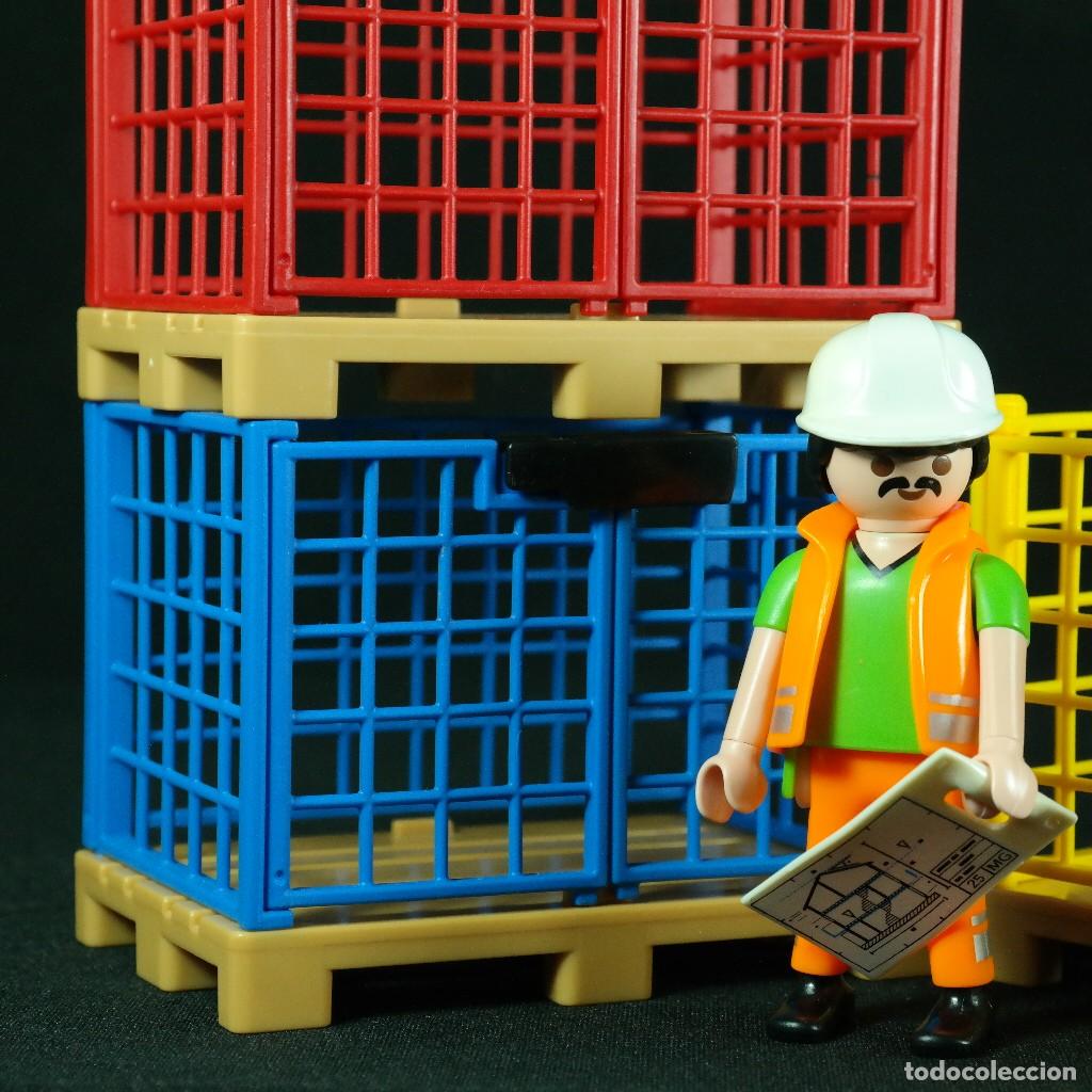Playmobil: Playmobil pallets con jaulas ☼ dom - Foto 3