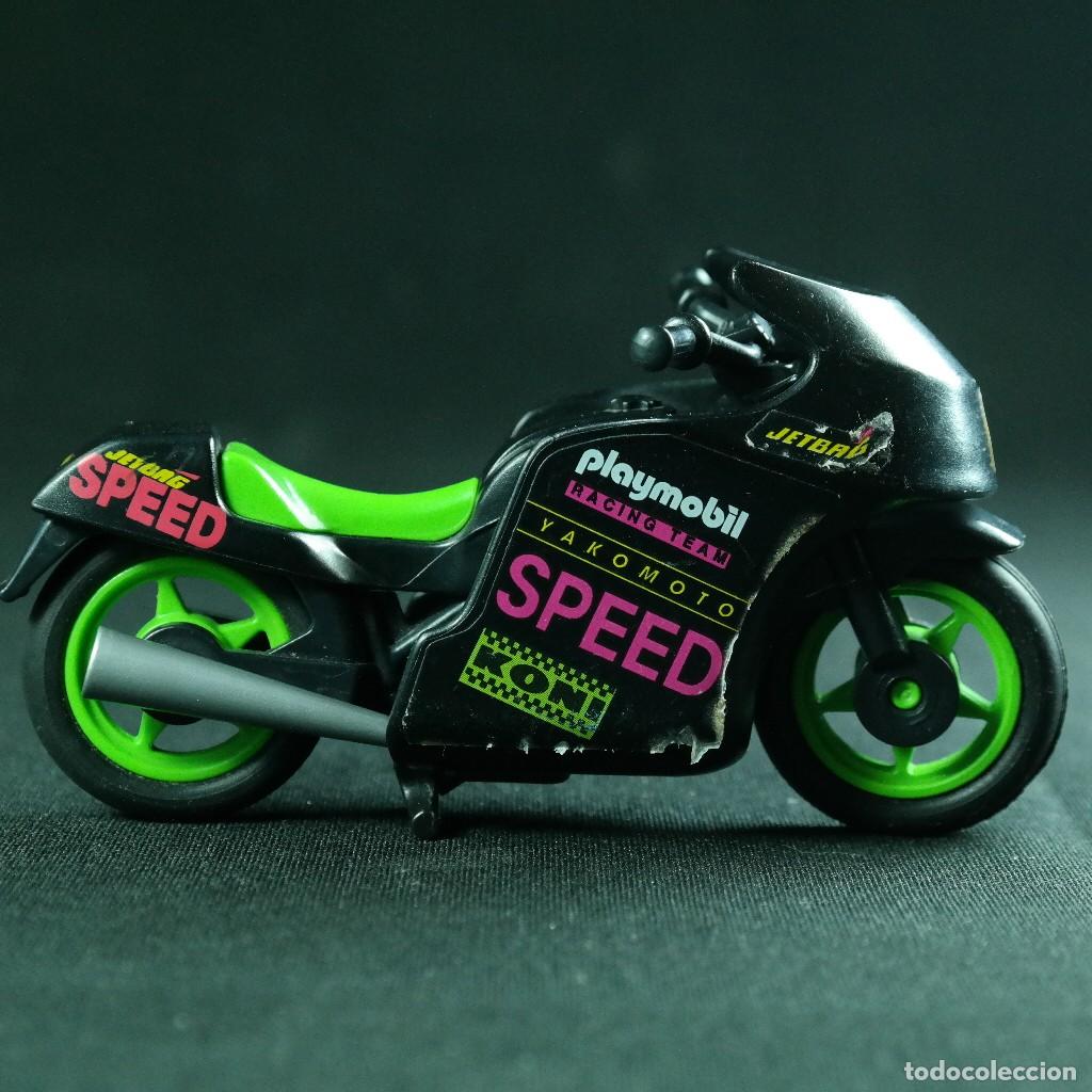 Playmobil: Playmobil moto negra ☼ dom
