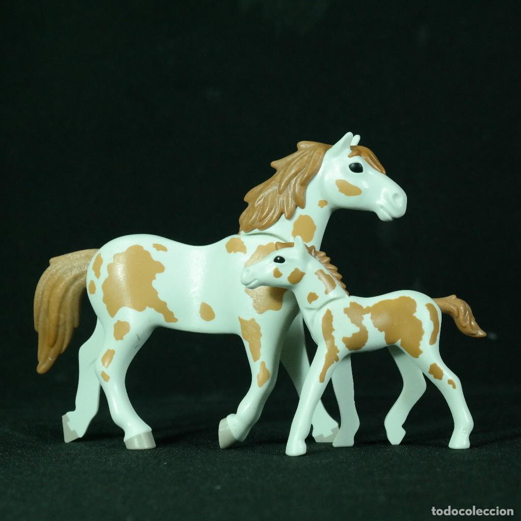 Playmobil: Playmobil caballo con cria ☼