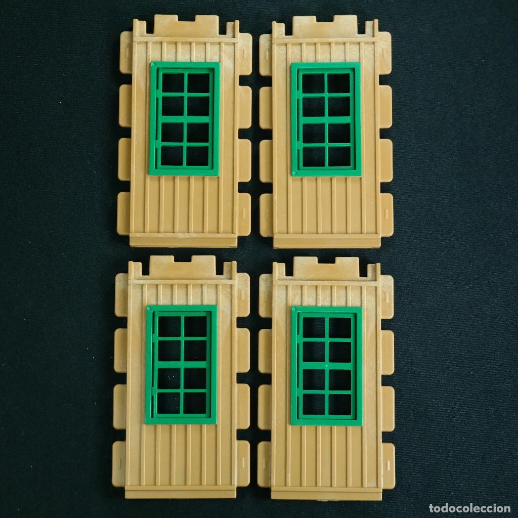 Playmobil: Playmobil 4 paredes con ventanas steck ☼