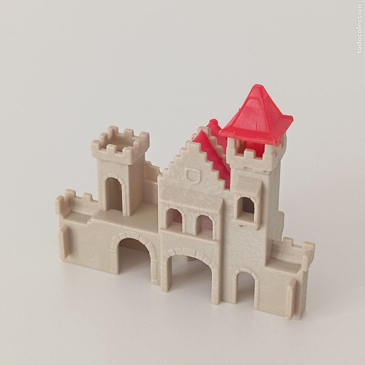 Playmobil: PLAYMOBIL mini edificio set MICRO 4333 secci&oacute;n castillo medieval caja miniatura A3 - Foto 3