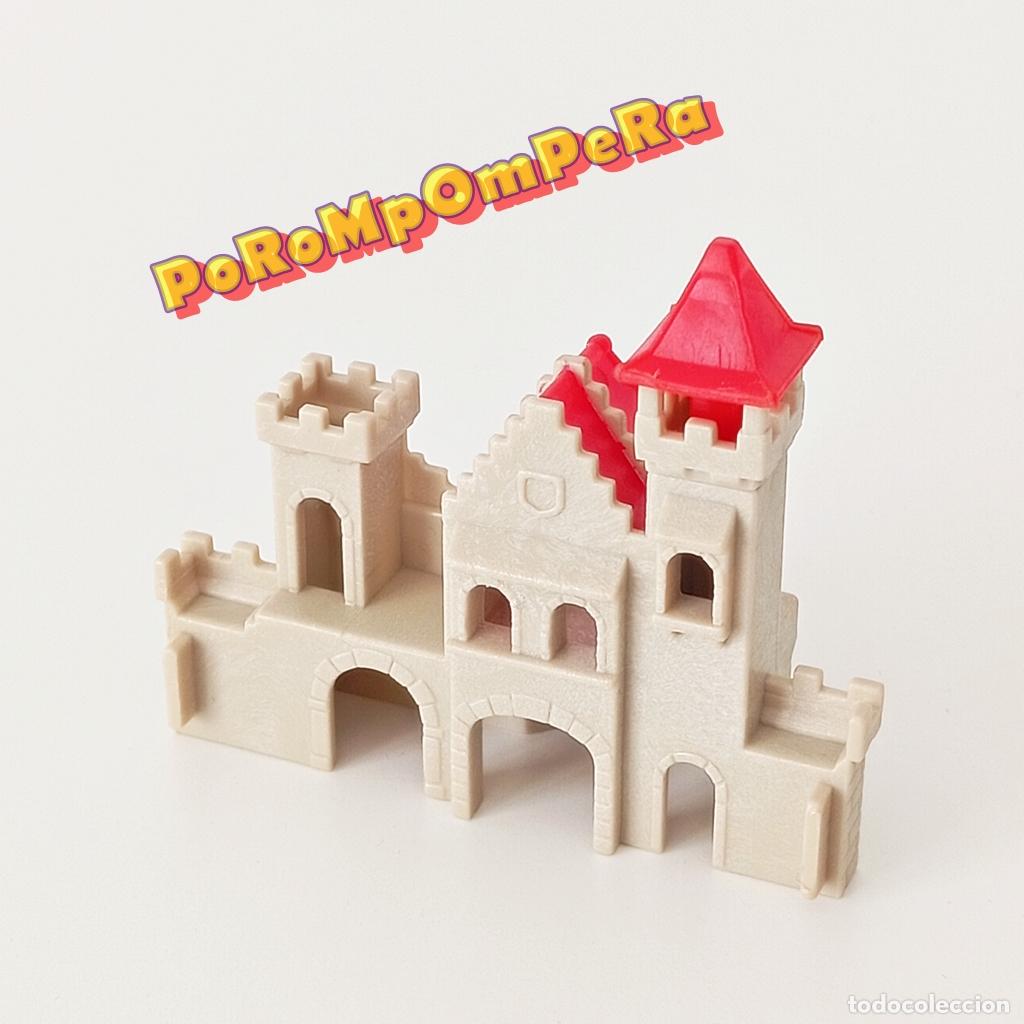 Playmobil: PLAYMOBIL mini edificio set MICRO 4333 secci&oacute;n castillo medieval caja miniatura A3 - Foto 1