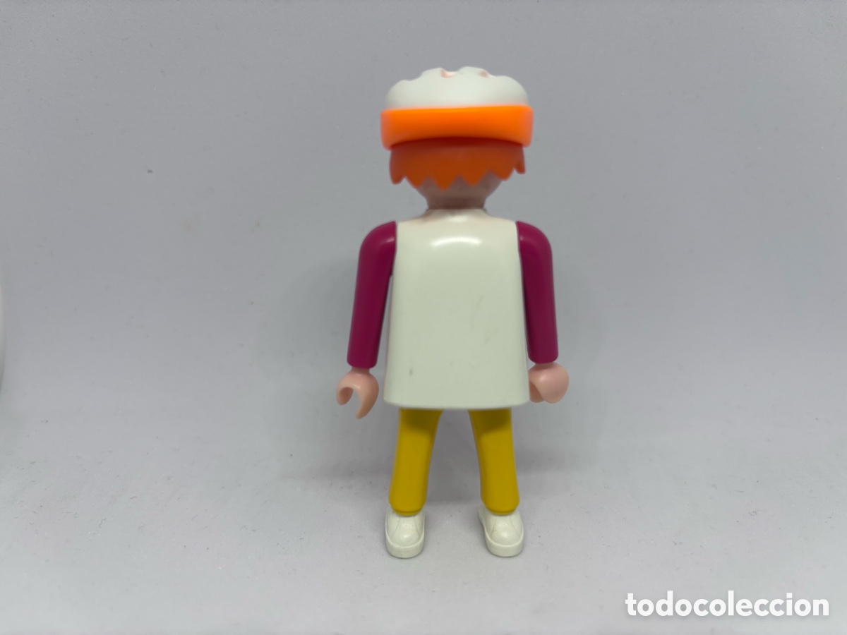 Playmobil: Playmobil ciclista casco naranja - Foto 2