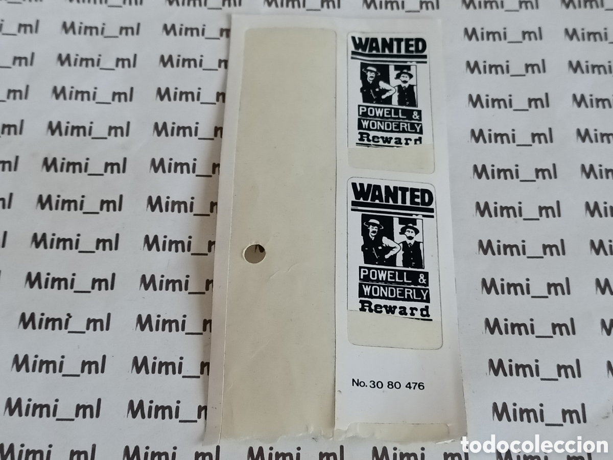Playmobil: Playmobil 2 pegatinas cartel western oeste wanted oficina sheriff