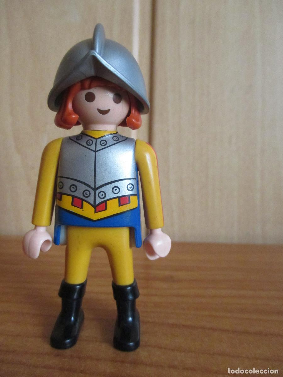 Playmobil: PLAYMOBIL : 1 FIGURA SOLDADO ESPA&Ntilde;OL CON YELMO, ( TERCIO , CONQUISTADOR, ETC )