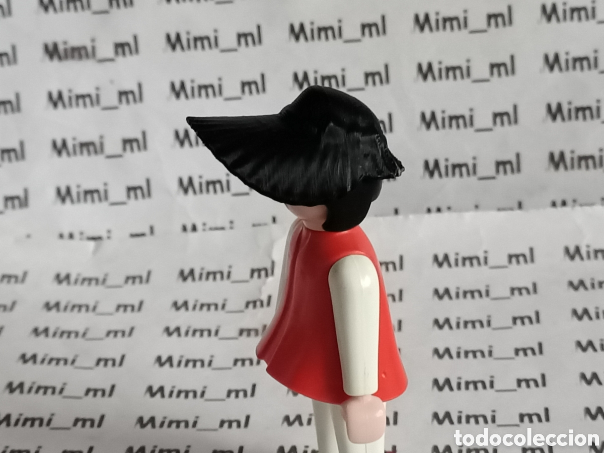 Playmobil: 2 pamelas negras mujer victoriana serie rosa western oeste en impresi&oacute;n 3d