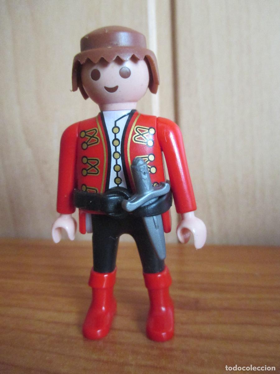 Playmobil: PLAYMOBIL : 1 FIGURA PIRATA , INGLES O MEDIEVAL