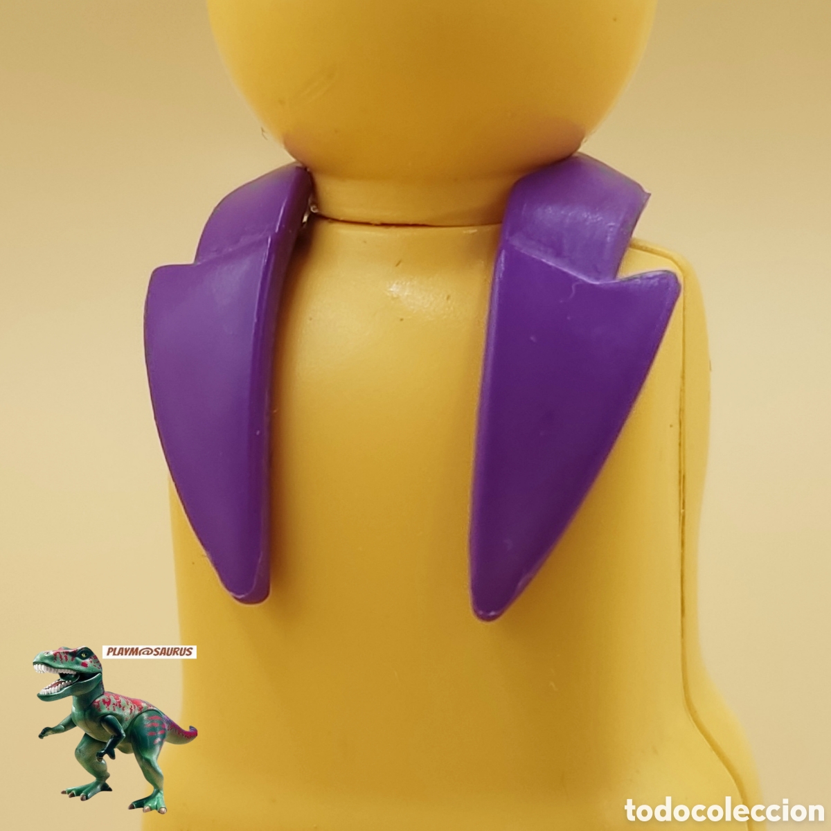 Playmobil: Playmobil solapas de chaqueta cuello de chaqueta lila morado violeta 3099 5510 5551 5955 6527