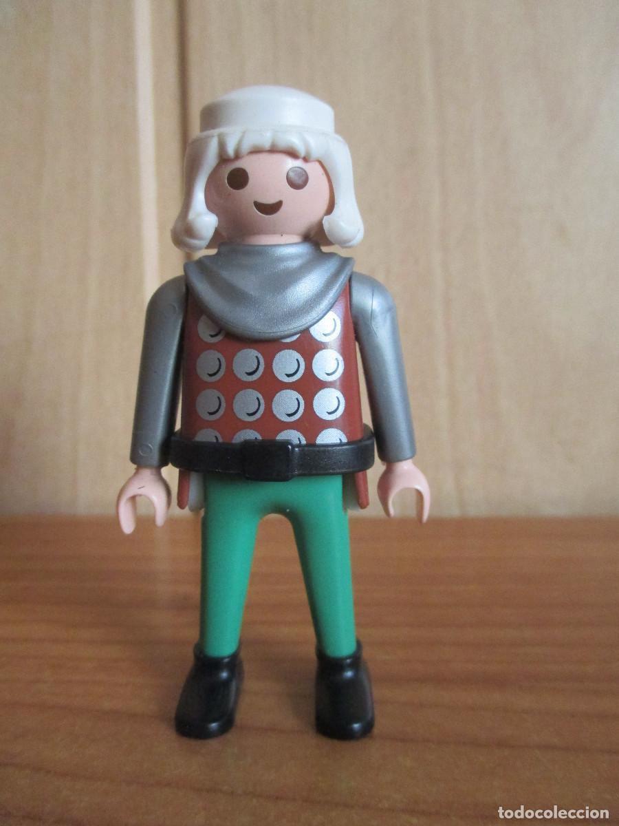 Playmobil: PLAYMOBIL : 1 FIGURA SOLDADO VIKINGO O MEDIEVAL