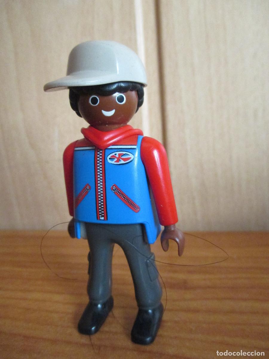 Playmobil: PLAYMOBIL : 1 FIGURA PERSONAJE NEGRO