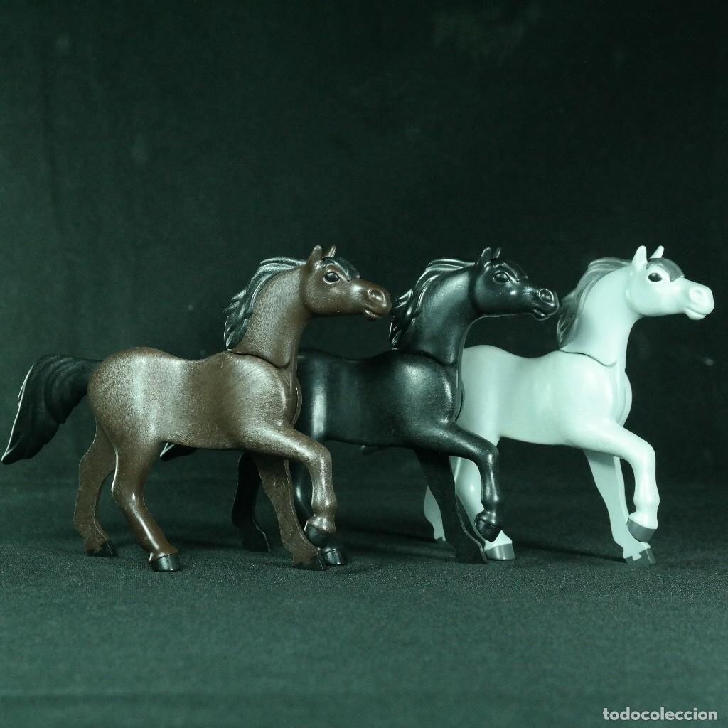 Playmobil: Playmobil 3 caballos ☼ - Foto 1
