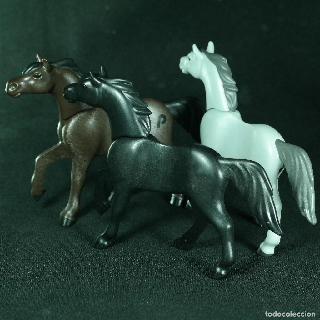 Playmobil: Playmobil 3 caballos ☼ - Foto 5