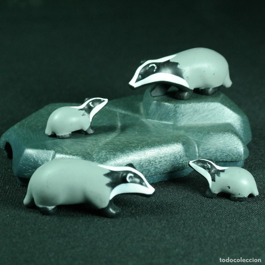 Playmobil: Playmobil tejones con crias ☼
