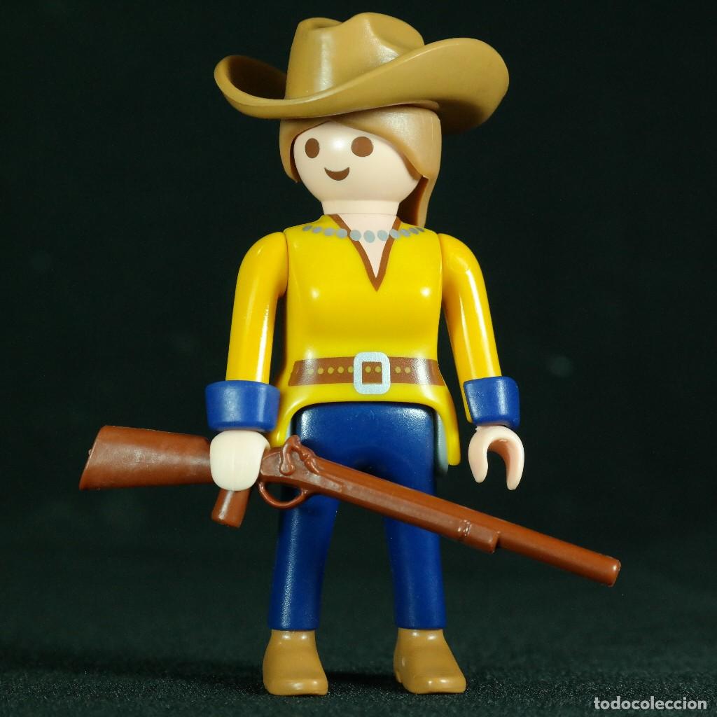 Playmobil: Playmobil vaquera con rifle ☼