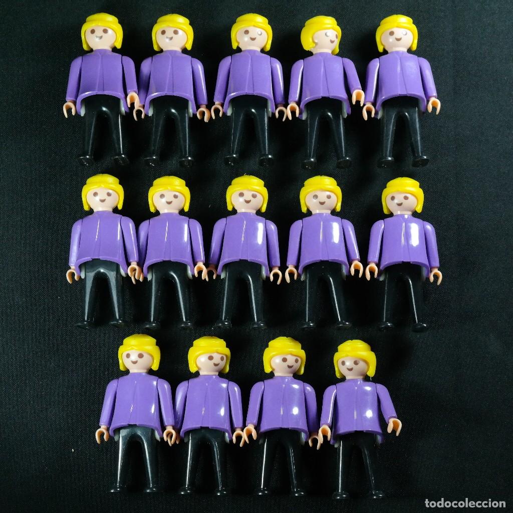 Playmobil: Playmobil mujeres violetas Antex ☼