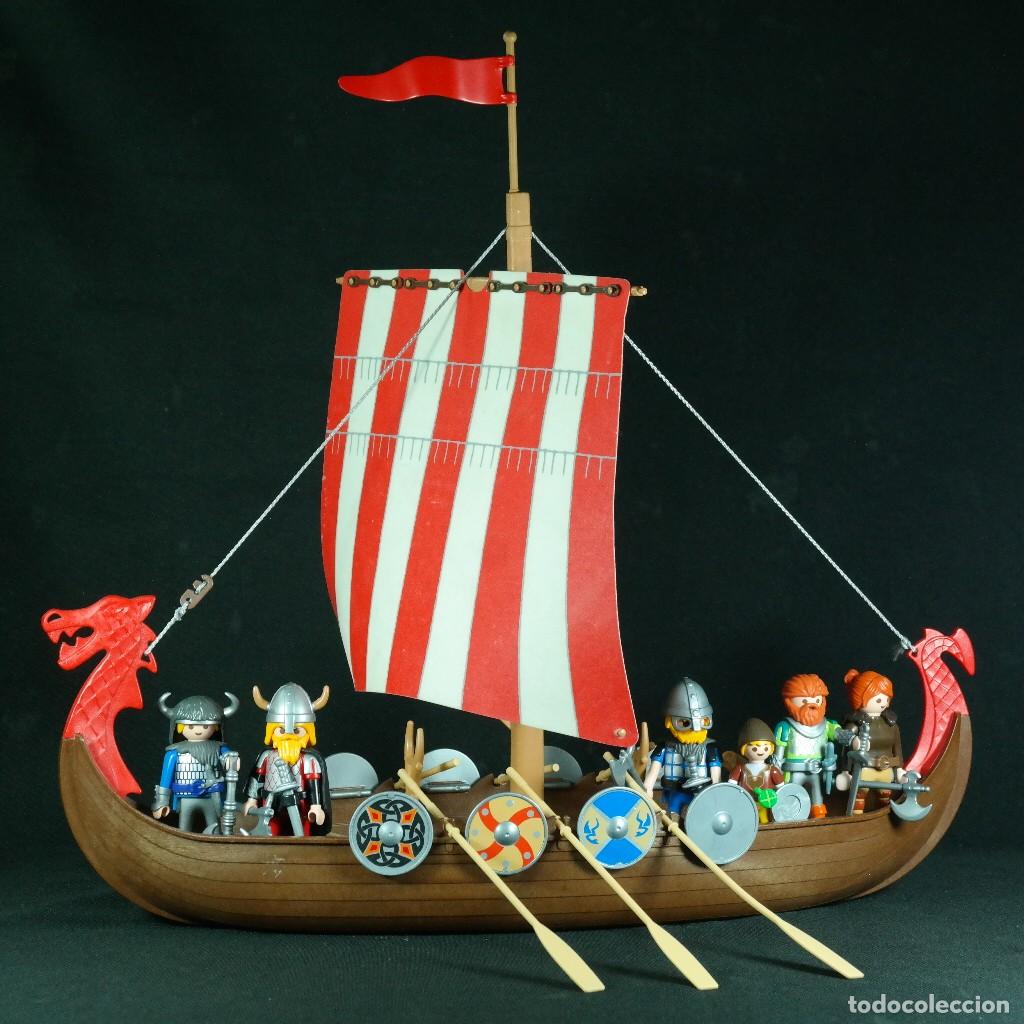 Playmobil: Playmobil Barco Vikingo con vikingos ☼