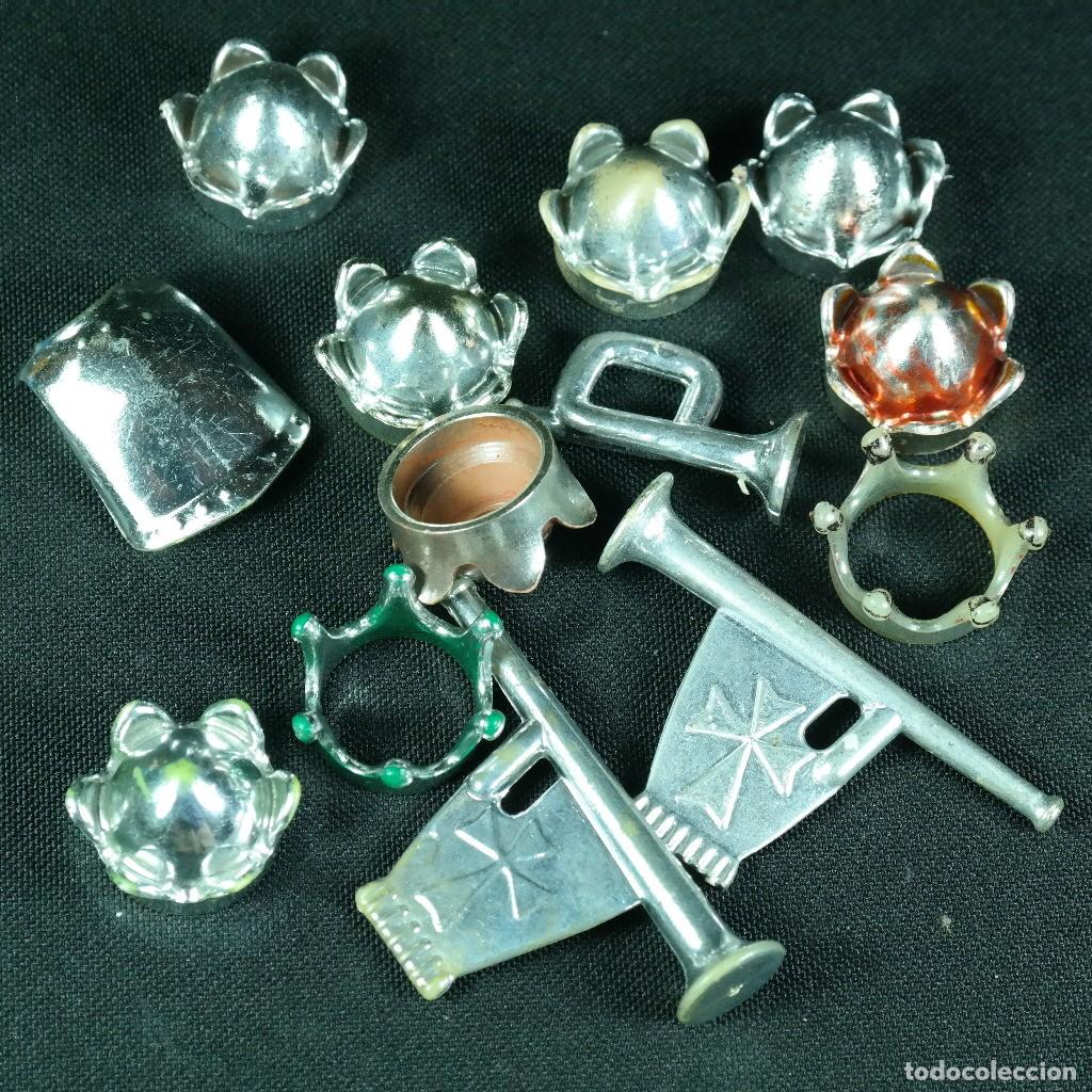 Playmobil: Playmobil accesorios cromados usados ☼
