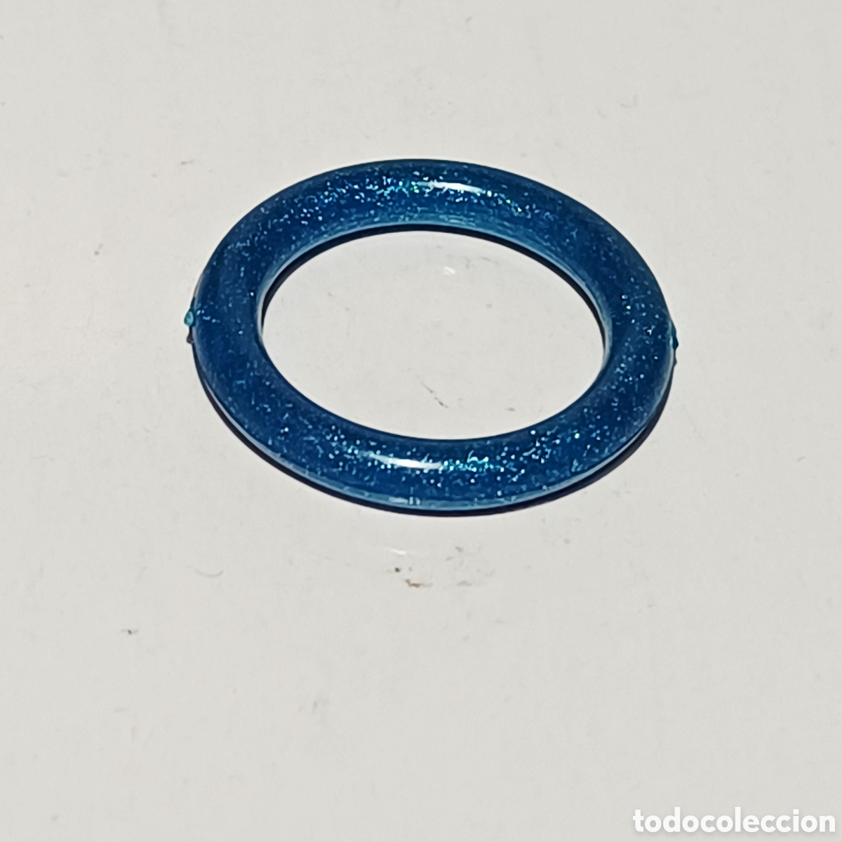 Playmobil: Pieza playmobil aro azul jaspeado malabarista circo 2,5 cm diametro