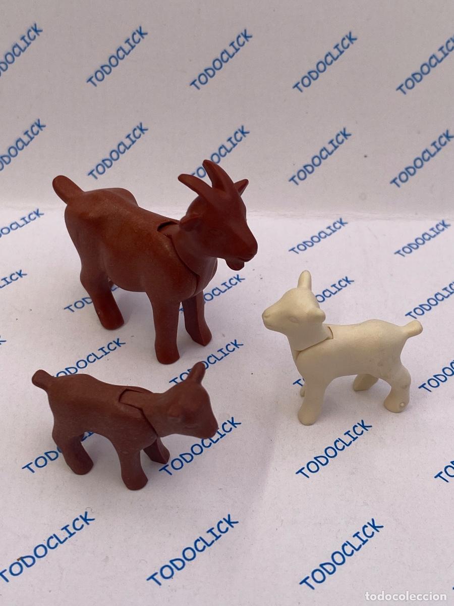 Playmobil: Playmobil cabra y crias (pedido m&iacute;nimo 5&euro;)