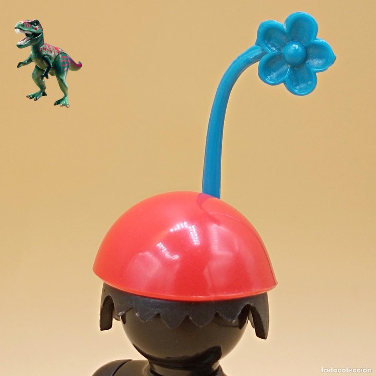 Playmobil: PLAYMOBIL gorro boina sombrero con flor payaso circo rojo azul 3390 3477 3513 3531 3553 3578 famobil