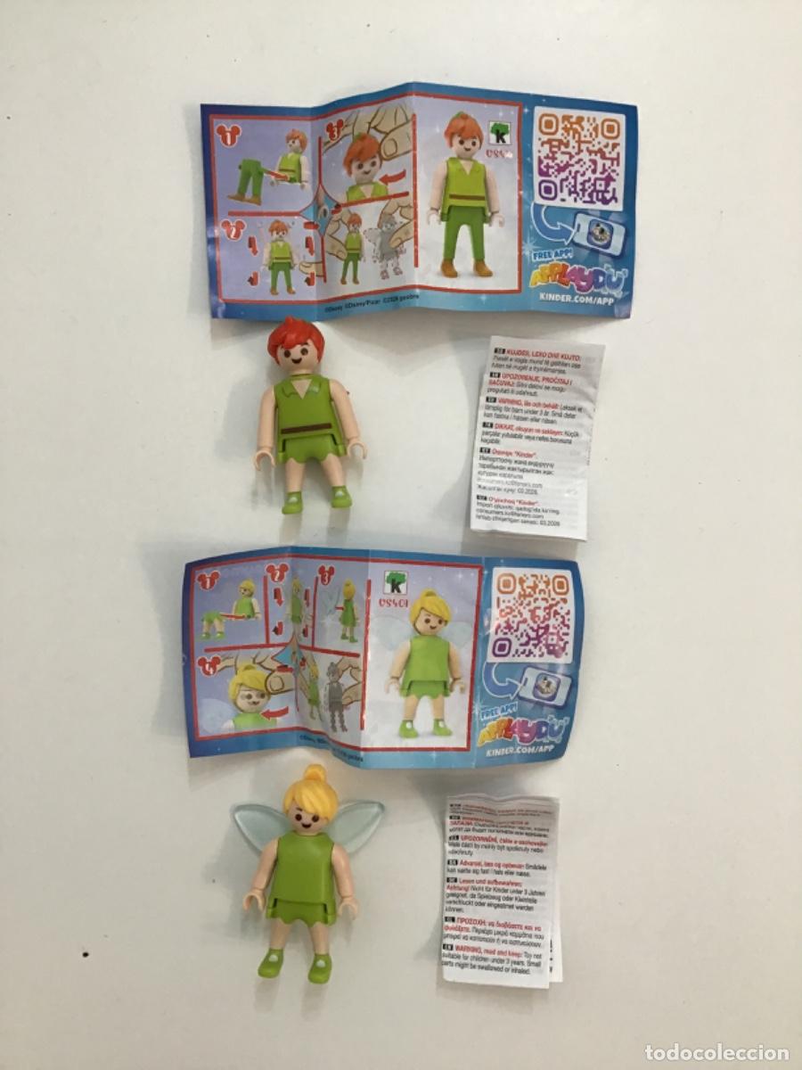 Playmobil: Playmobil kinder disney Peter Pan y Campanilla