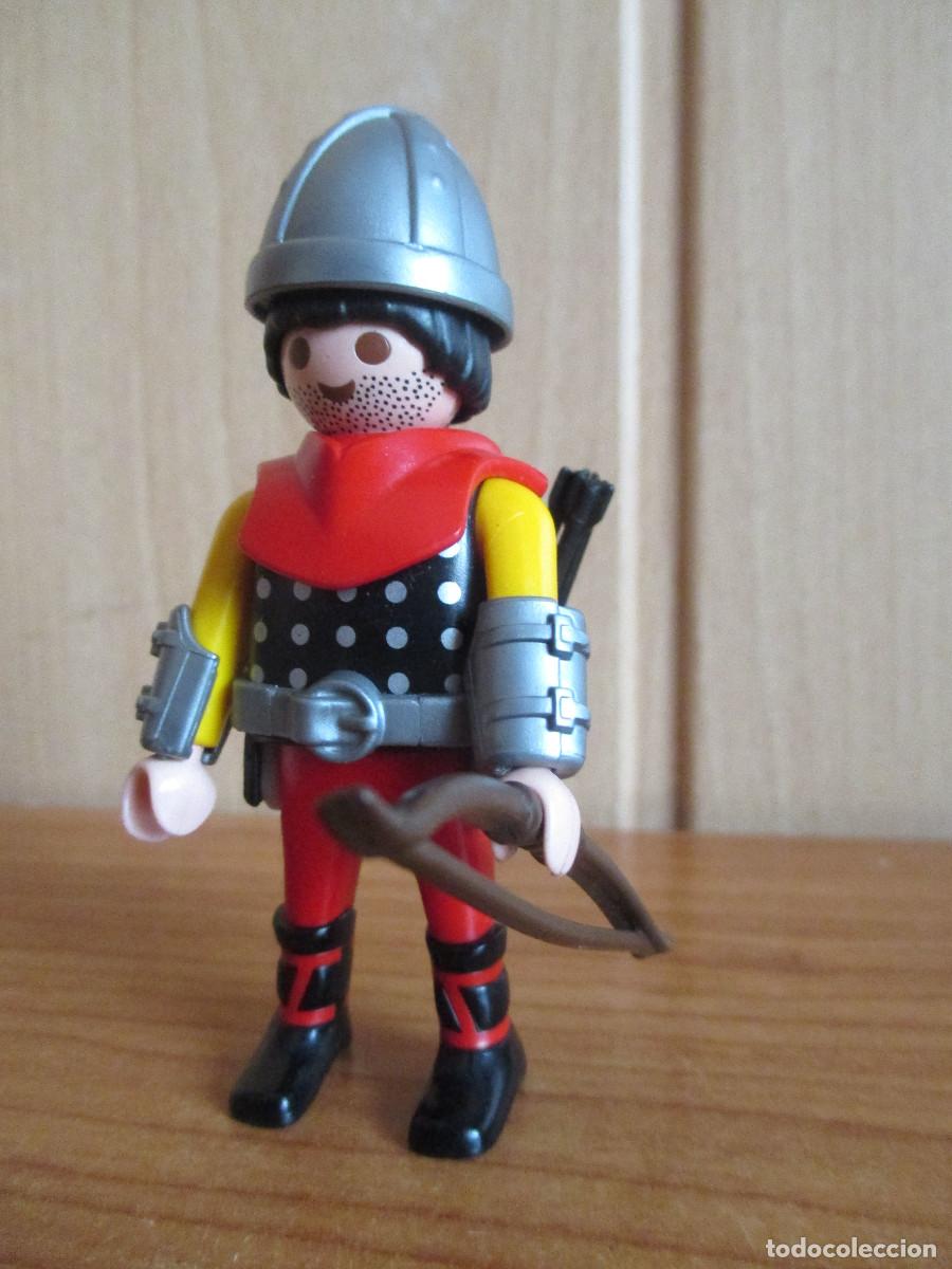 Playmobil: PLAYMOBIL : 1 FIGURA ARQUERO SOLDADO MEDIEVAL