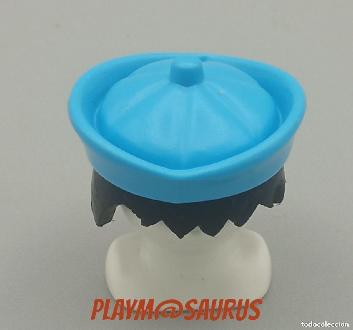 Playmobil: Playmobil sombrero azul 3792 9989 gorro marino marinero pescador barca bote pirata